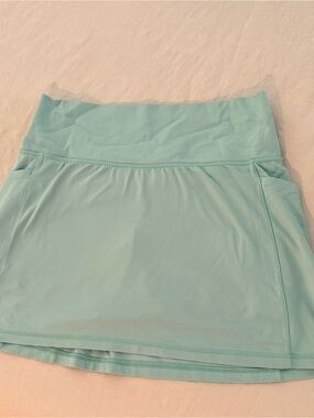 Athleta Mint Green Salutation Stash Athletic Skort Tennis/Pickleball